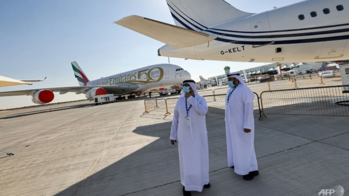 Airbus lepas landas dengan pesanan besar pada hari pertama Dubai Airshow