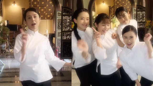 “晚安少爷们”!《小娘惹之翡翠山》片场竟上演“妈姐的诱惑”? - vibes by 8world