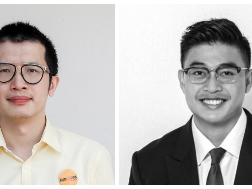 Mr Charles Yeo (left) published videos and written posts on Instagram containing accusations against Mr Imran Rahim.