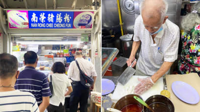 Popular Nan Rong Chee Cheong Fun Stall In Bendemeer Closed Permanently As Elderly Hawker Passed Away