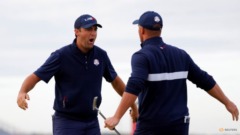 US players getting Ryder Cup celebrations started early US players getting Ryder Cup celebrations started early