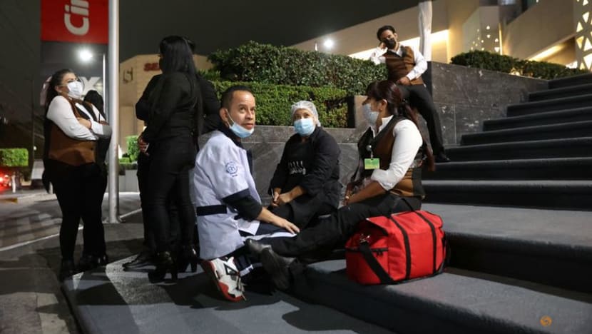Strong nighttime earthquake jolts sleeping Mexicans, at least one death reported Strong nighttime earthquake jolts sleeping Mexicans, at least one death reported