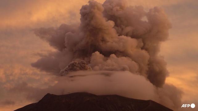 Indonesia's Mount Ruang erupts again after thousands evacuated