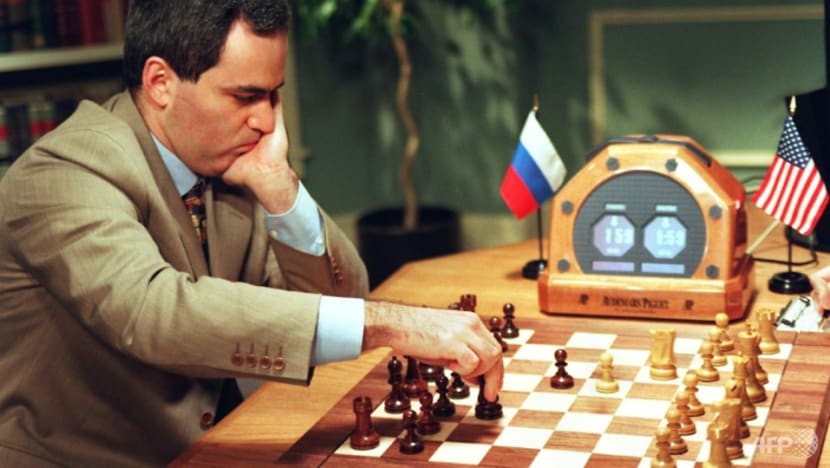 magnus carlsen vs gary kasparov as a kid｜TikTok Search