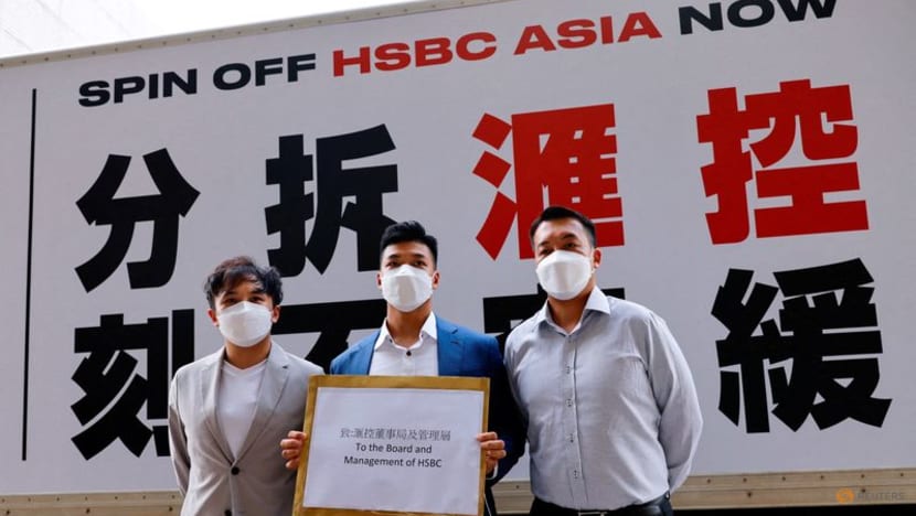 HSBC activist shareholder demands AGM vote on Asia business spin-off HSBC activist shareholder demands AGM vote on Asia business spin-off
