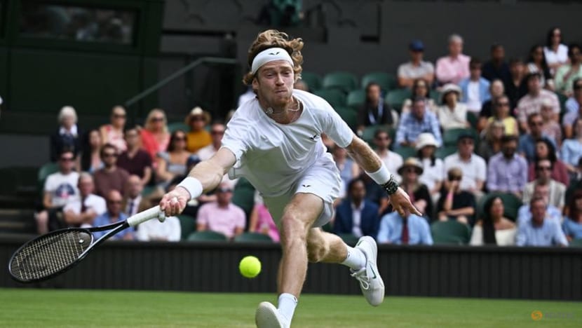 Rublev flying high after learning to dive      