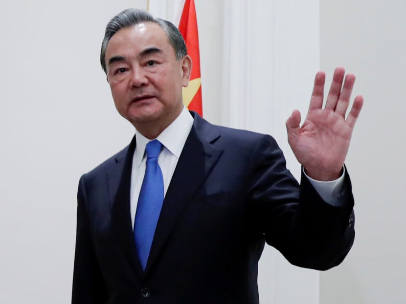 Chinese Foreign Minister Wang Yi told an online meeting of foreign ministers from Southeast Asian countries that "the United States is becoming the biggest driver of militarisation of the South China Sea."