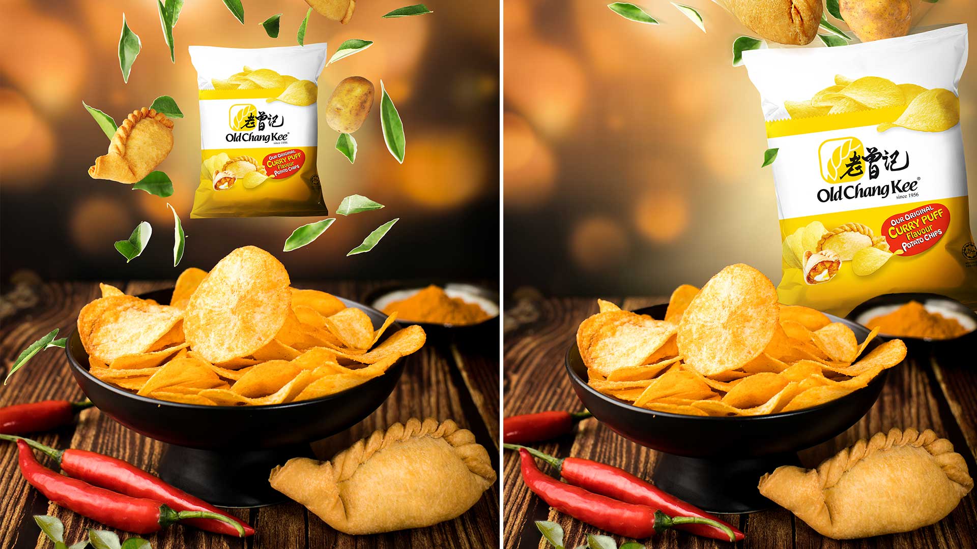 Old Chang Kee Launching Curry Puff-Flavoured Potato Chips For $1.20 A Pack Old Chang Kee Launching Curry Puff-Flavoured Potato Chips For $1.20 A Pack
