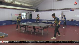 Singapore table tennis team heads to Birmingham for Commonwealth Games | Video