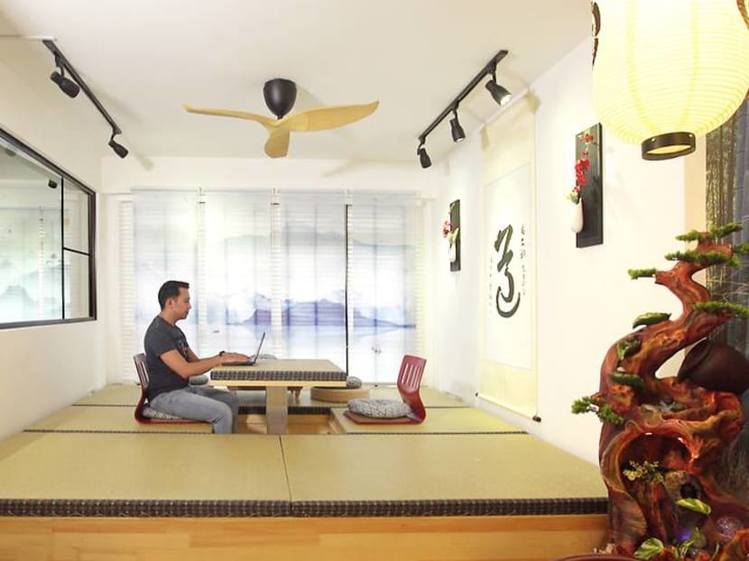 Transforming a 990 sq ft HDB flat into a ‘little Japan’ – complete with an onsen