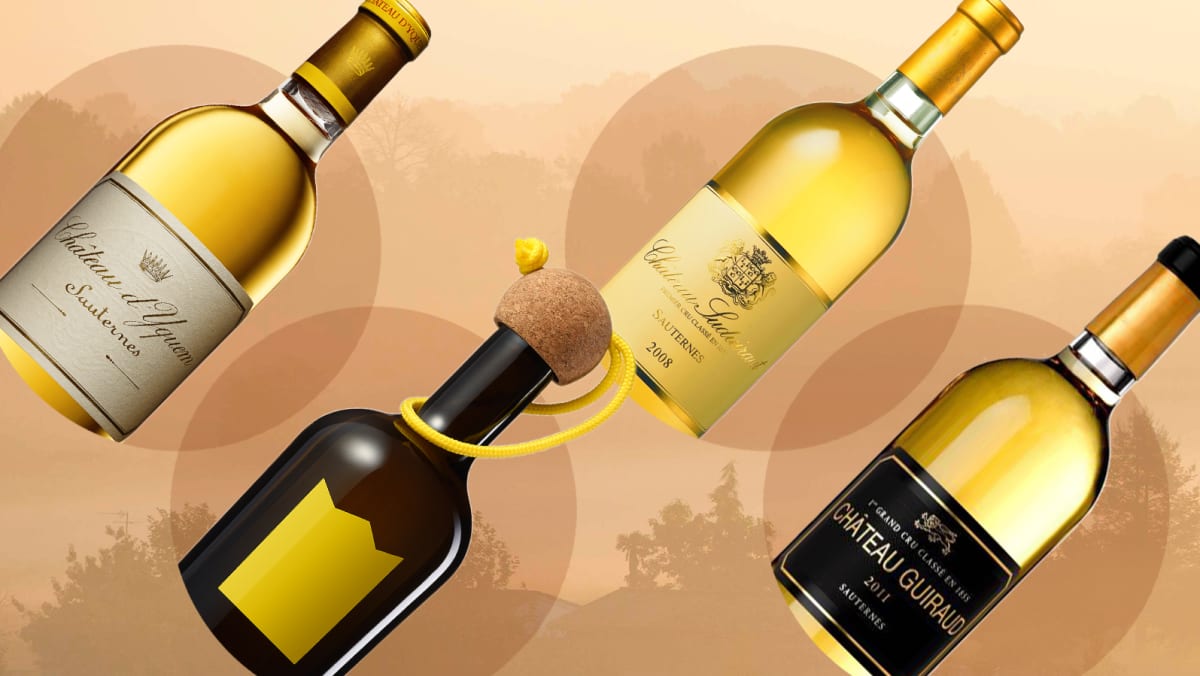 Sauternes wine top