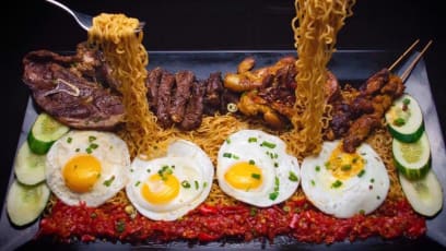 Halal Indomie-Centric Eatery Opening In S’pore, Will Serve Huge Mee Platter With Four Eggs