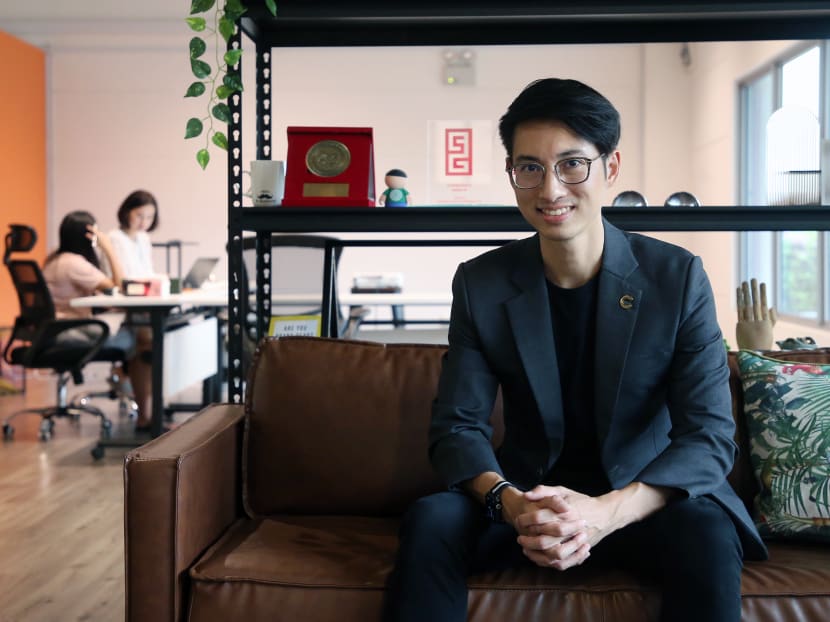 Mr Kimming Yap, 36, the managing director of Creativeans, an interdisciplinary brand and design consultancy, on May 12, 2022. Mr Kimming Yap, 36, the managing director of Creativeans, an interdisciplinary brand and design consultancy, on May 12, 2022.