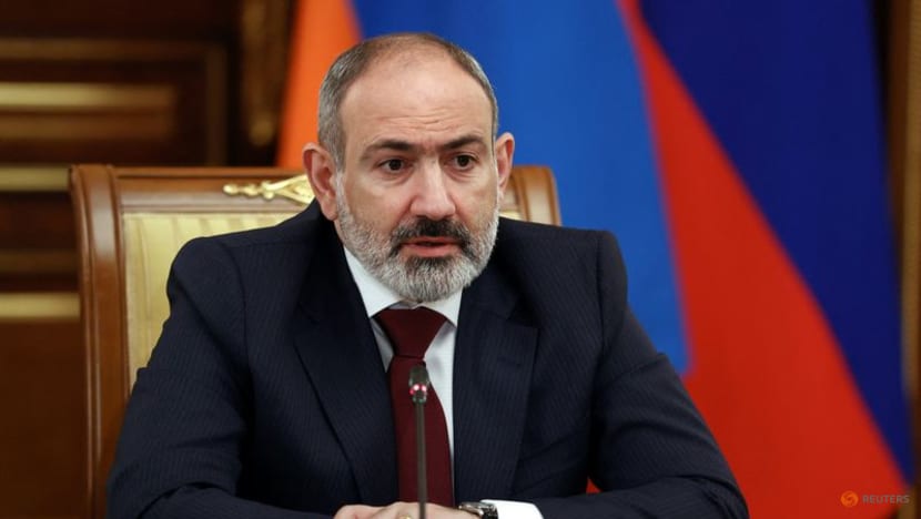 Armenian protesters block government buildings in bid to force out PM 