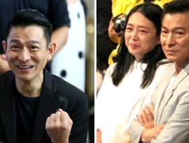 'Not yet!': Andy Lau on rumours that his wife, 58, is expecting second child
