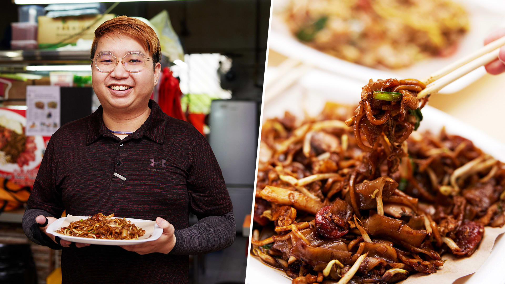 31-Year-Old Hawker Sells Black Or White Char Kway Teow From $3 31-Year-Old Hawker Sells Black Or White Char Kway Teow From $3