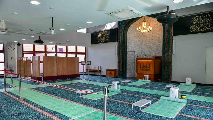 Mosques prepare for partial reopening as Singapore exits circuit breaker period Mosques prepare for partial reopening as Singapore exits circuit breaker period