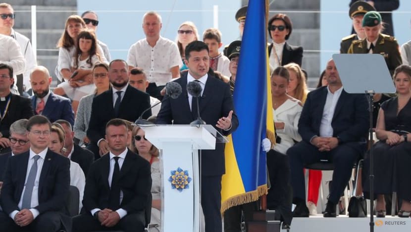 Ukraine marks Independence Day vowing to reclaim annexed territory Ukraine marks Independence Day vowing to reclaim annexed territory