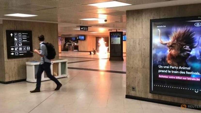 Letupan gegar stesen kereta api Brussels, suspek ditembak mati