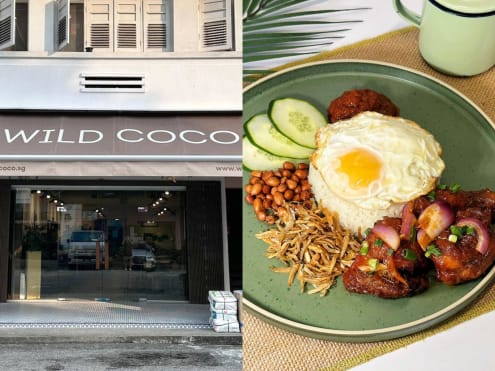 Nasi lemak stall Wild Coco upgrades from kopitiam to 60-seater restaurant 