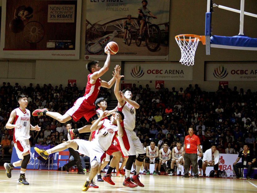 S’pore cagers in shock loss to M’sia