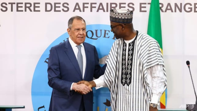 Russia's Lavrov vows aid for West Africa's militant fight