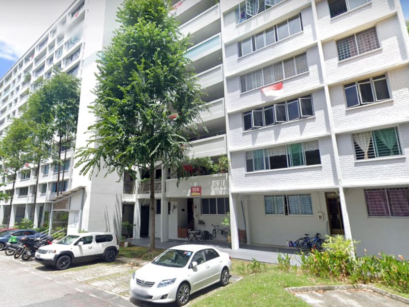 A general view of Block 506 on Hougang Avenue 8.