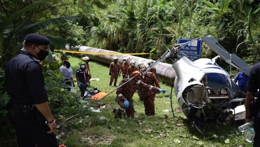 2 dead in Malaysia after helicopters 'believed to have collided in mid-air' 2 dead in Malaysia after helicopters 'believed to have collided in mid-air'