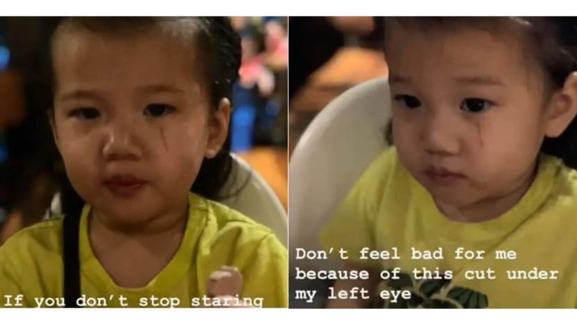 Sonia Sui’s daughter seen with a cut on face