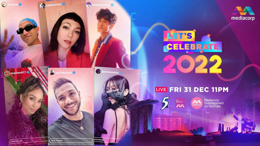 Acara sambutan tahun baru 'Let's Celebrate 2022' pamerkan bakat-bakat tempatan terunggul Acara sambutan tahun baru 'Let's Celebrate 2022' pamerkan bakat-bakat tempatan terunggul