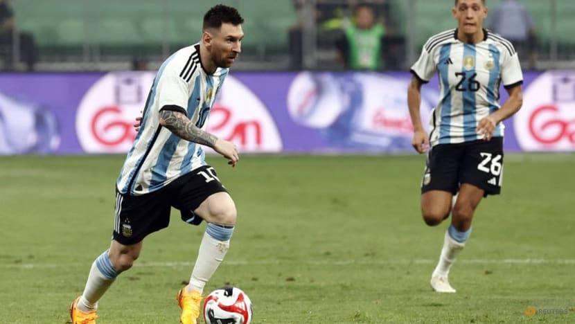Messi nets his fastest Argentina goal in win over Australia in Beijing