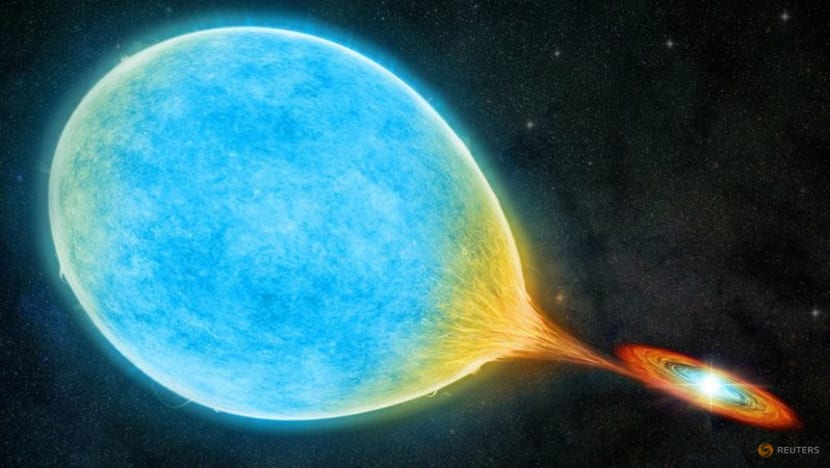 A 'cataclysmic' celestial couple gone wrong - a star eats its mate A 'cataclysmic' celestial couple gone wrong - a star eats its mate