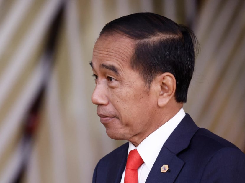 Indonesia's President Joko Widodo arrives at the EU-ASEAN (Association of Southeast Asian Nations) summit at the European Council headquarters in Brussels on Dec 14, 2022.