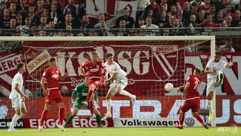 Football: Bayern cruise past Cottbus to progress in German Cup Football: Bayern cruise past Cottbus to progress in German Cup