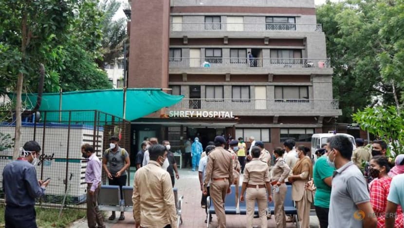 Eight COVID-19 patients die in hospital fire in western India Eight COVID-19 patients die in hospital fire in western India