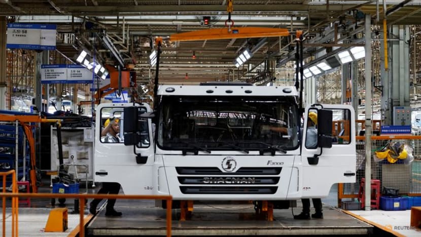 Asia's factory output slumps as weak China demand weighs