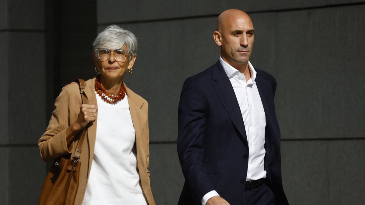 Restraining order imposed on ex-Spain football chief Rubiales as he testifies in assault probe