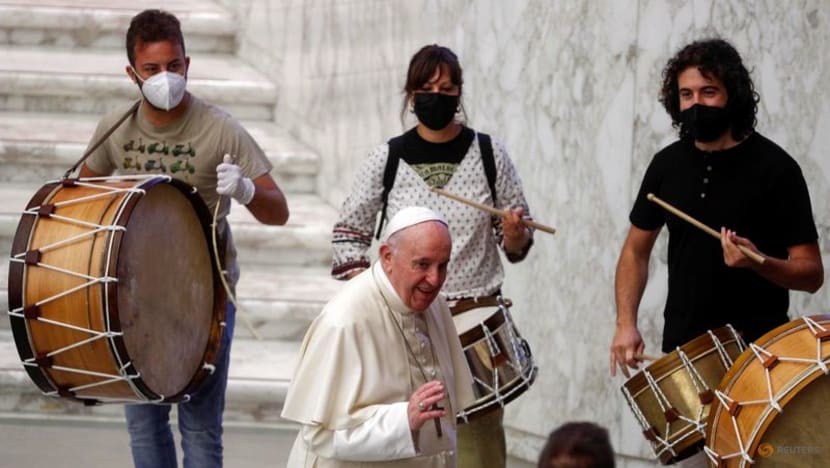 Pope Francis denies resignation report, says leads normal life after surgery Pope Francis denies resignation report, says leads normal life after surgery