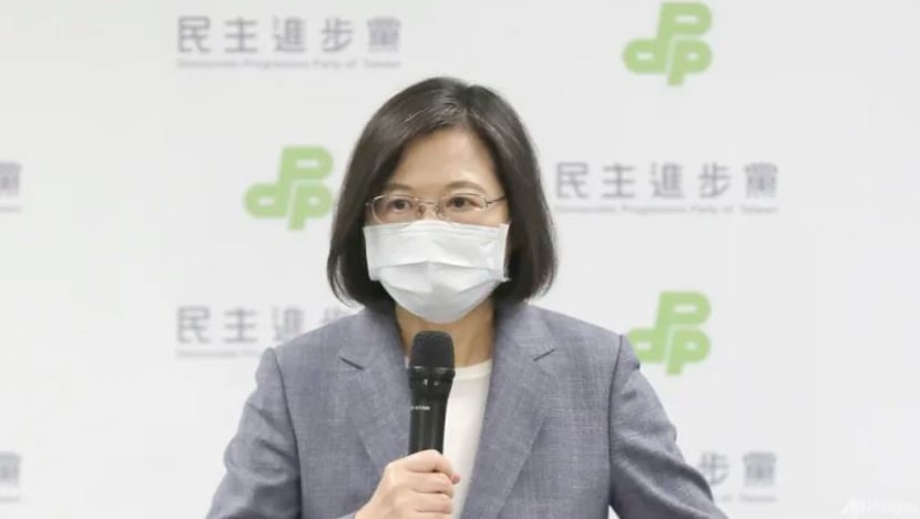 Presiden Taiwan Tsai Ing-wen letak jawatan sebagai ketua Parti Progresif Demokratik Presiden Taiwan Tsai Ing-wen letak jawatan sebagai ketua Parti Progresif Demokratik