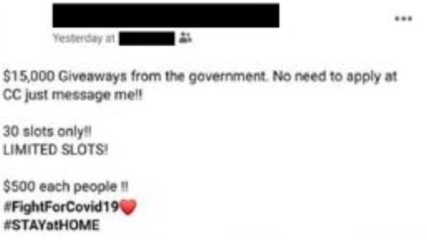 Police warn of fake cash giveaways on social media Police warn of fake cash giveaways on social media