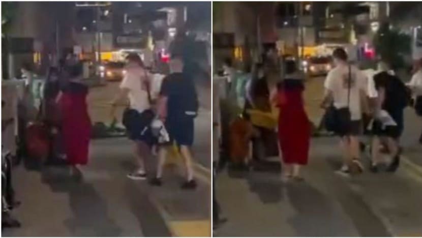Stern warning issued to teenager who flipped signboard that hit child along Keong Saik Road: Police