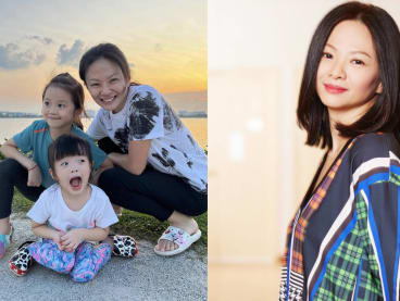 This is how local actress Mindee Ong deflects questions from her daughters whenever someone recognises her in public