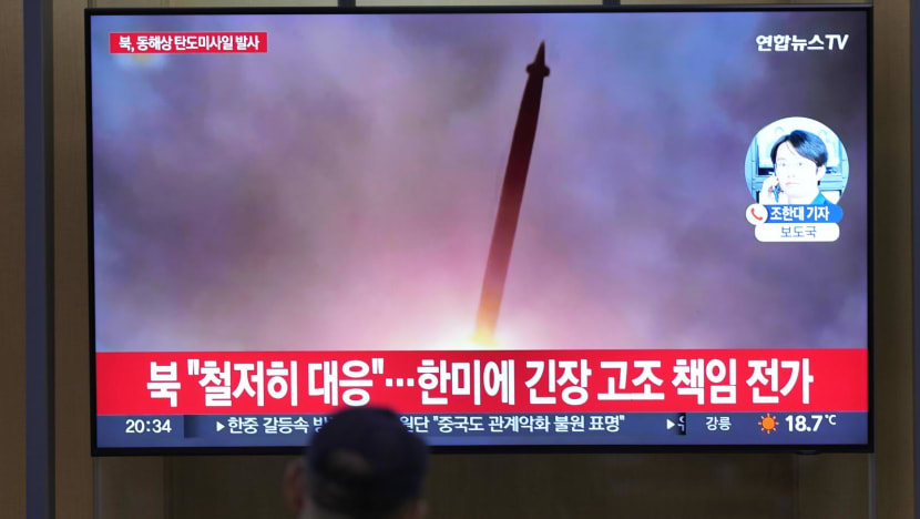 North Korea fires two short-range missiles after warning of response to allied drills