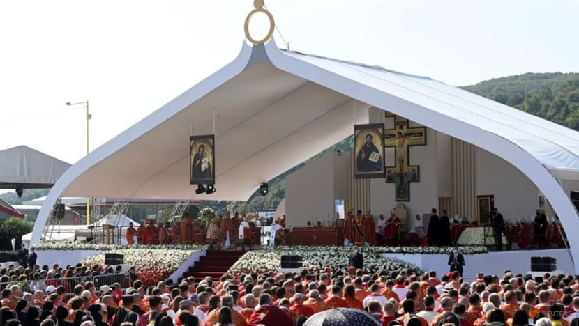 Pope Francis, in Slovakia, says don't exploit religion for politics Pope Francis, in Slovakia, says don't exploit religion for politics