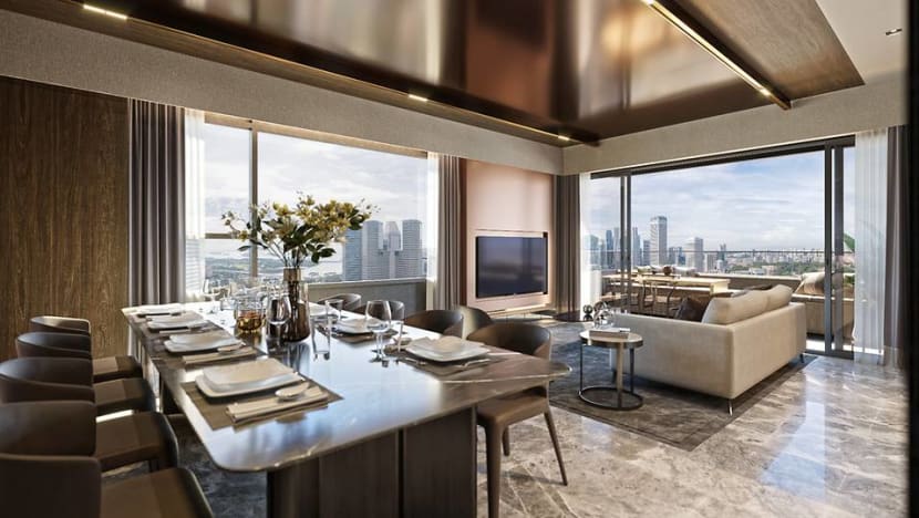 A 5-bedroom Singapore penthouse sold for S$14.83m over the weekend