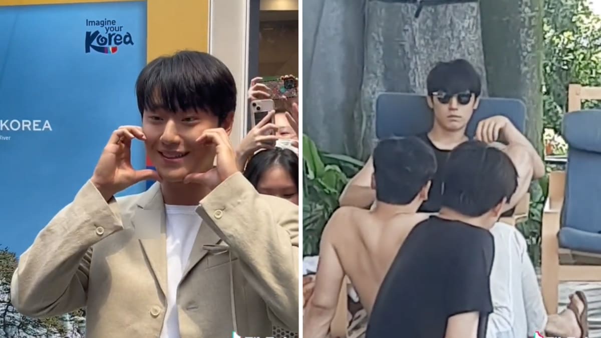 Kdrama actor Lee Do Hyun of The Glory fame spotted in Sentosa TODAY