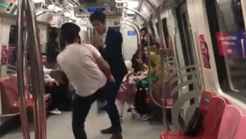 Man initiated fight after staring incident on train, gets fine 	