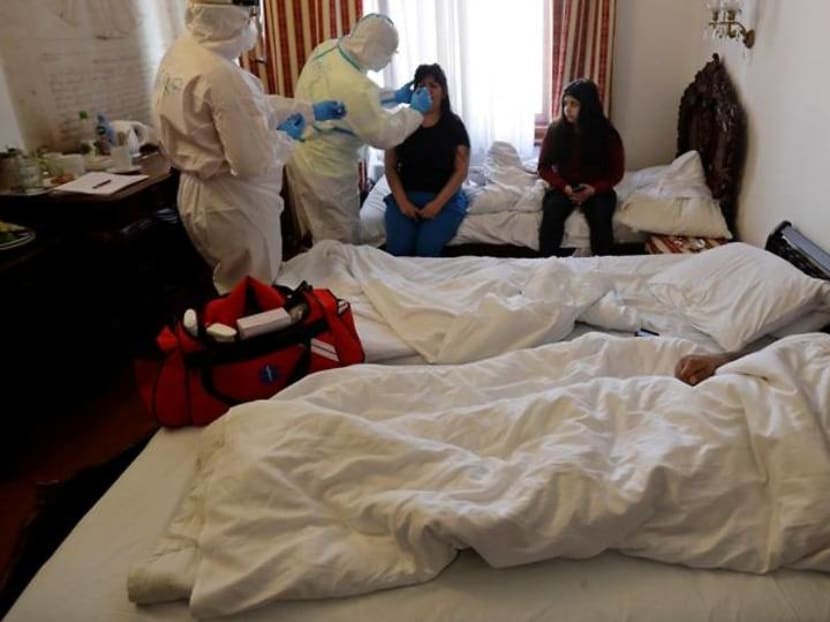 Prague's homeless battling COVID-19 find shelter in luxury hotel Prague's homeless battling COVID-19 find shelter in luxury hotel