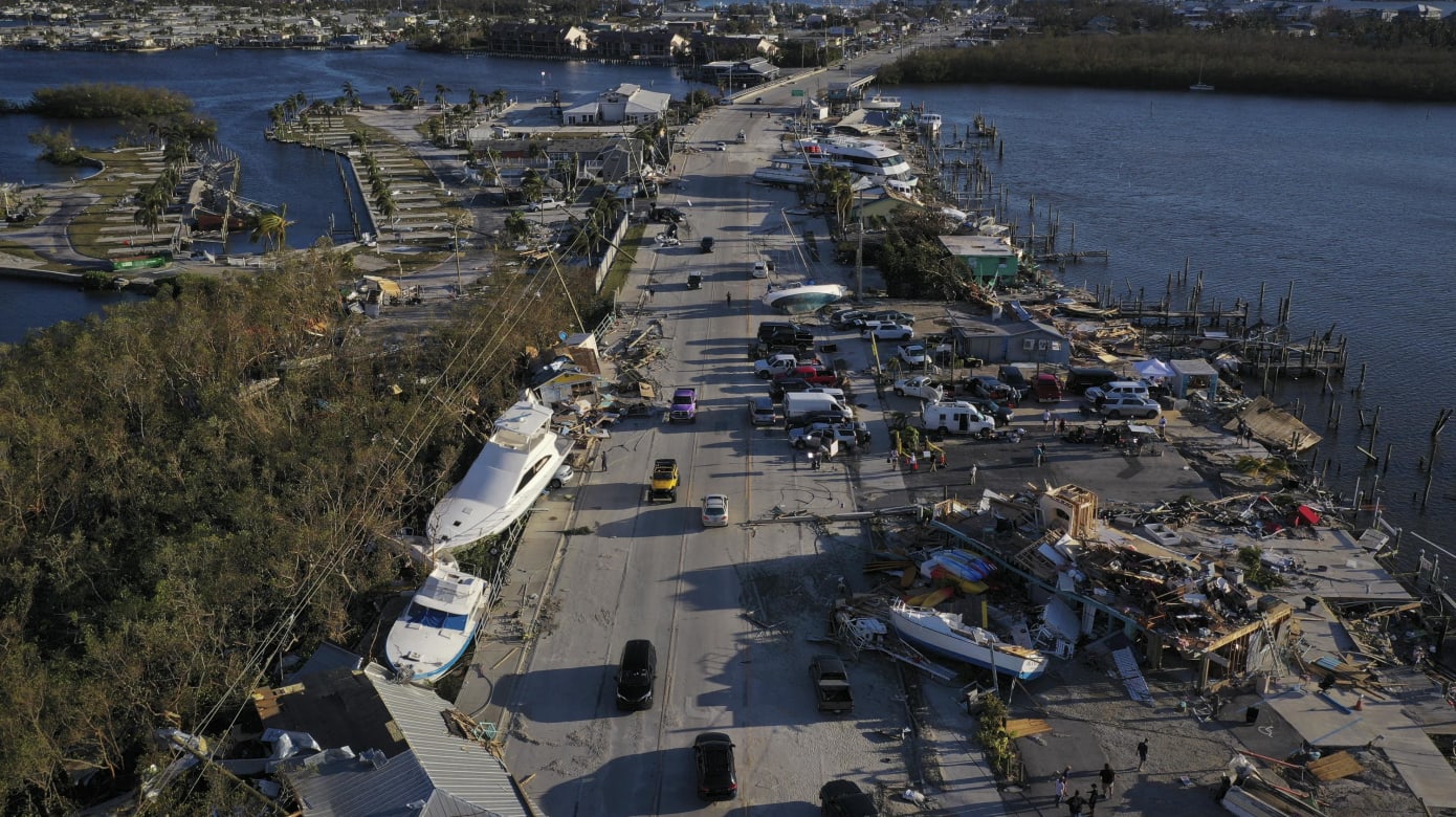 飓风伊恩横扫美国佛罗里达州 逾260万户家庭停电