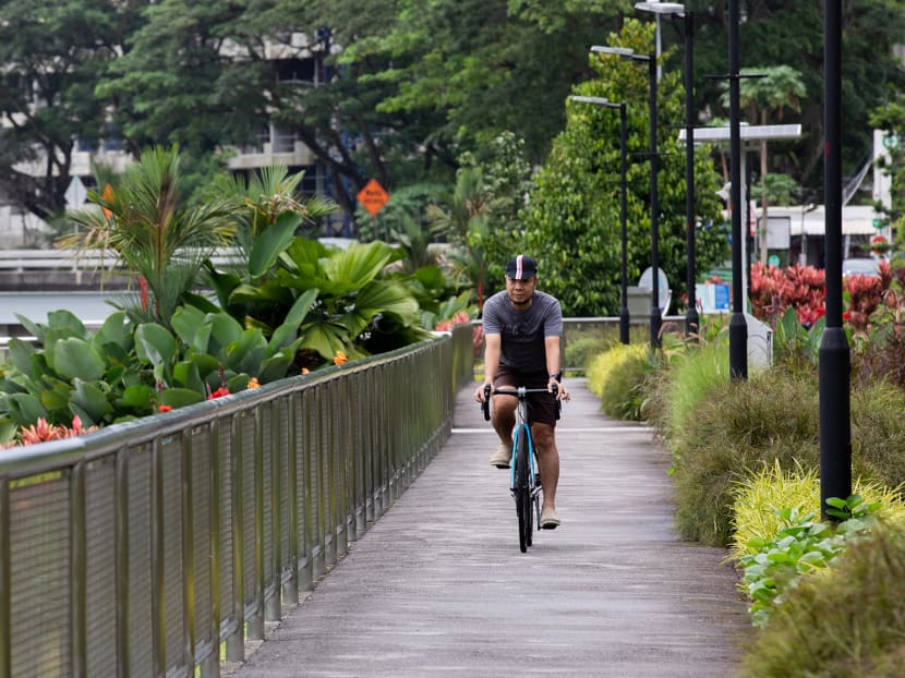 Mr Noel Tan (pictured) starts cycling for his fundraising event at around 5am on Dec 19, 2020 and aims to complete 250km by around 5pm or 6pm — before finishing the second half of his journey the next day. Mr Noel Tan (pictured) starts cycling for his fundraising event at around 5am on Dec 19, 2020 and aims to complete 250km by around 5pm or 6pm — before finishing the second half of his journey the next day.